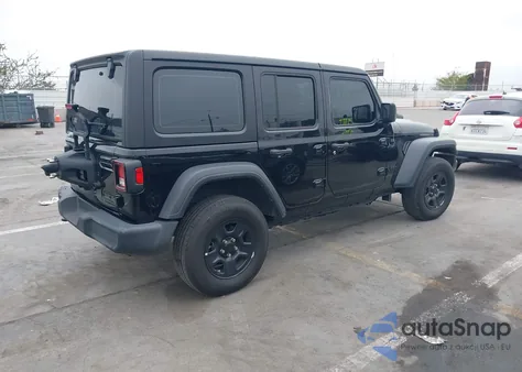 2023 Jeep Wrangler Sport z USA, uszkodzony, nr VIN 1C4HJXDG2PW622753